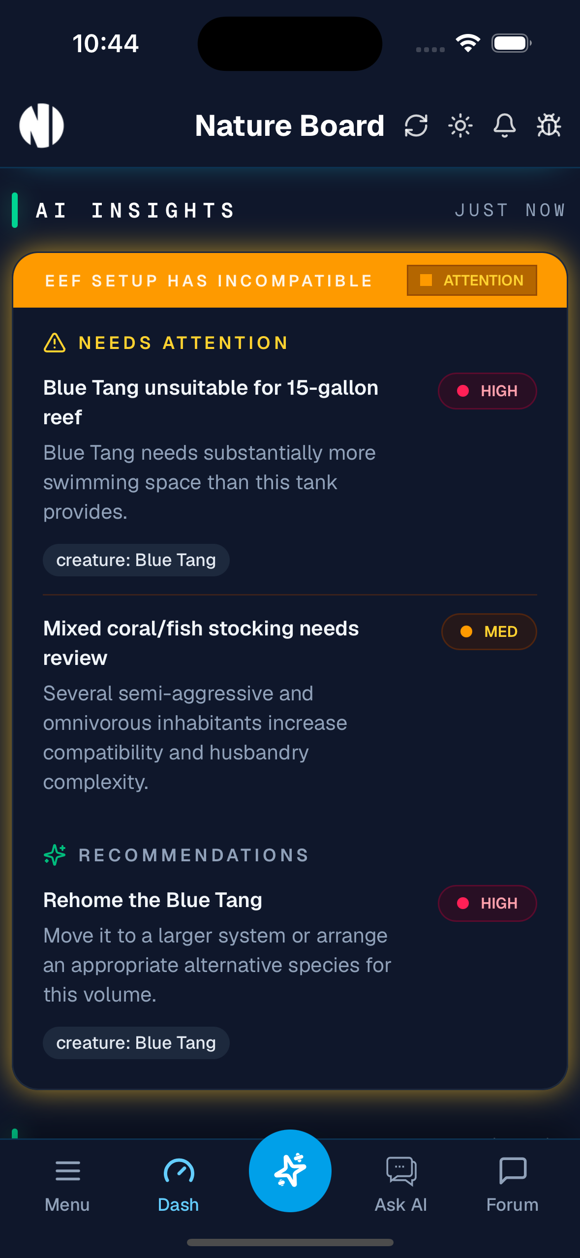 AI Tank Insights